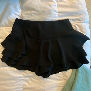Zara Black Skort
